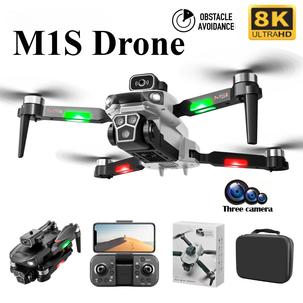 Jjrc Drone X12 - طائرة بدون طيار M1S احترافية بكاميرا