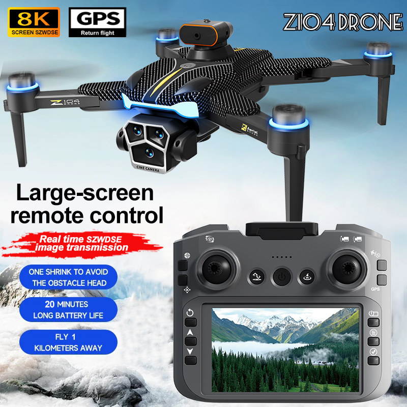 Drone Ae Rc - ل Xiaomi Z104 GPS تحديد المواقع