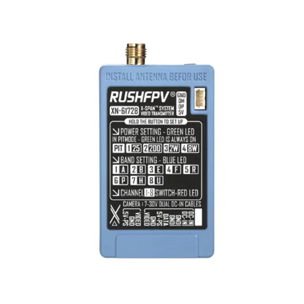 وحدة إرسال الفيديو RUSHFPV 6.1 - مراجعة Drone Rc Toy وسعره
