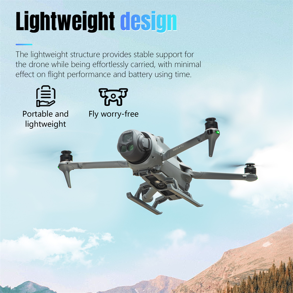 معدات الهبوط STARTRC لطائرة DJ - مراجعة Drone Dji Rc Pro وسعره