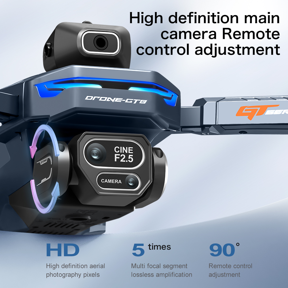 طائرة بدون طيار GT8 قابلة للطي - مراجعة Drone Dji Rc Mini وسعره