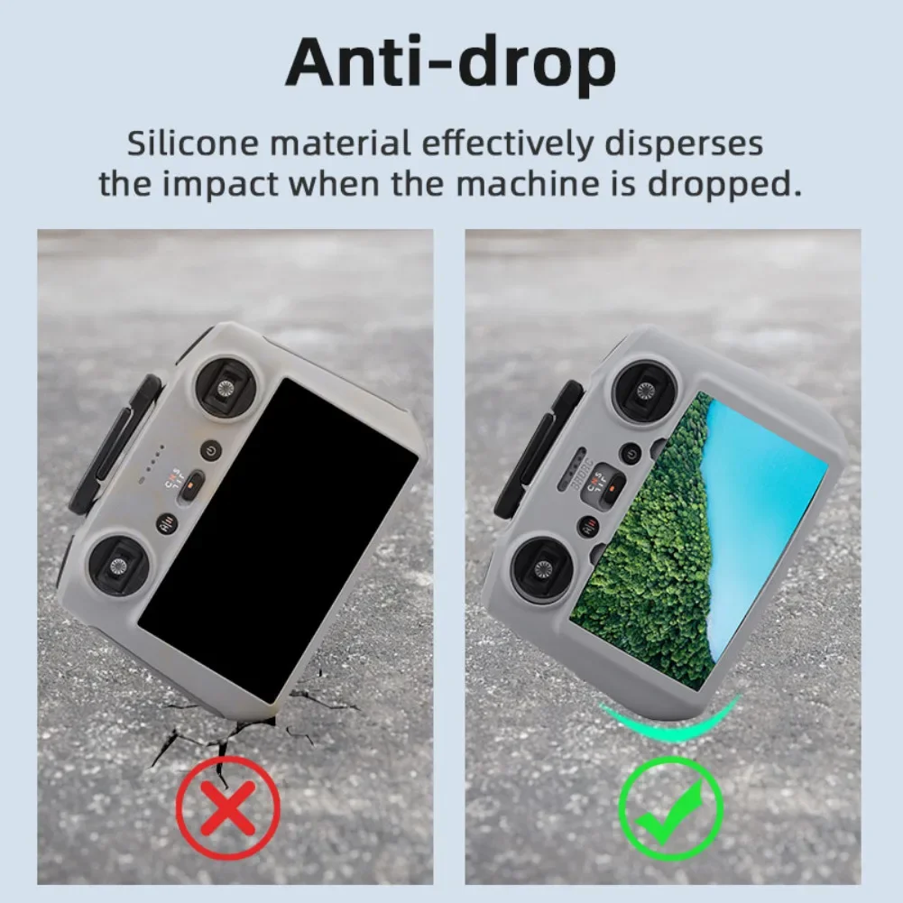 غطاء سيليكون لجهاز التحكم عن ب - مراجعة Drone Dji Rc Mini وسعره