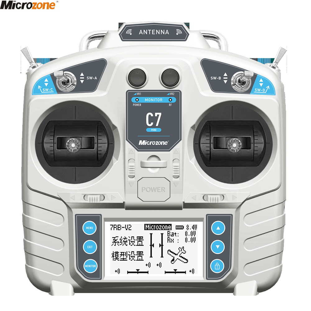 وحدة تحكم MicroZone MC7 C7 جها - مراجعة Drone Rc Leading وسعره