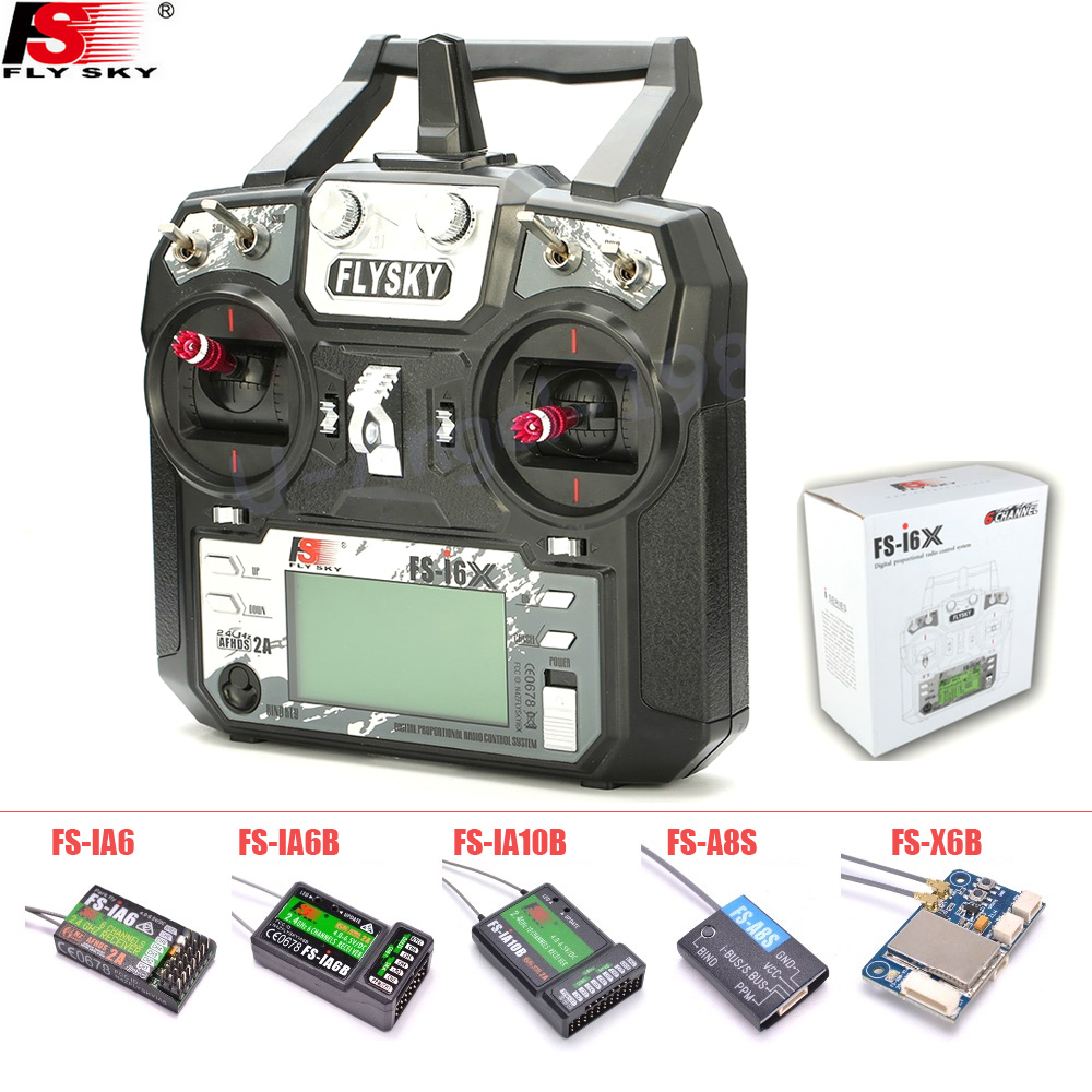 FLYSKY FS-i6X FS i6X 10CH 2.4  - مراجعة Drone Rc Leading وسعره