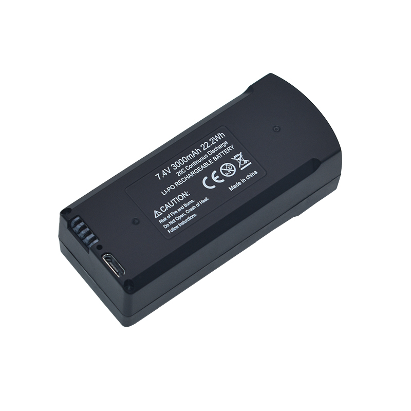 بطارية GPS V198 7.4 فولت 3000  - مراجعة Drone Rc Leading وسعره