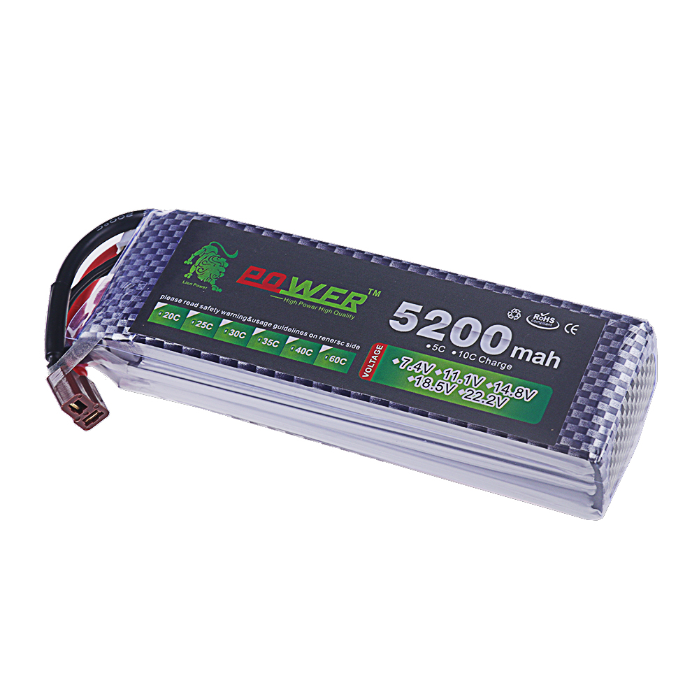 3S يبو بطارية 11.1 فولت 5200 م - مراجعة Drone Rc Leading وسعره